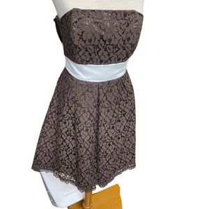 NWT Maurice’s Studio Y Above the Knee Dress in Brown